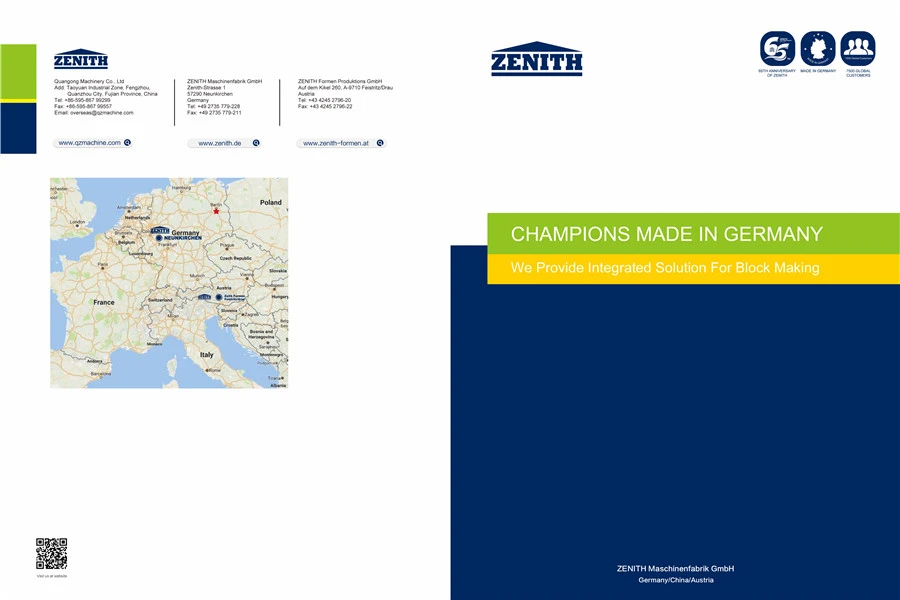 Katalog produktów serii Zenith