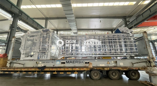 Nowa, w pełni automatyczna fabryka bloków QGM ZN1200C do Meksyku — pomoc w lokalnej odbudowie po trzęsieniu ziemi w Meksyku