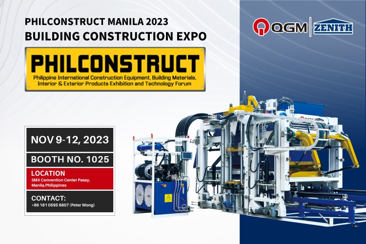 Zaproszenie Grupy QGM na PHIL CONSTRUCT MANILA 2023