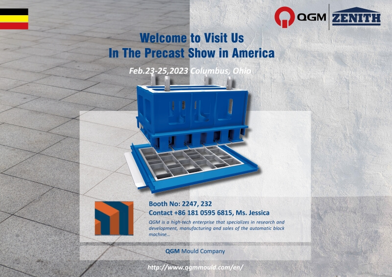 QGM ZENITH pokaże się na Precast Show 2023