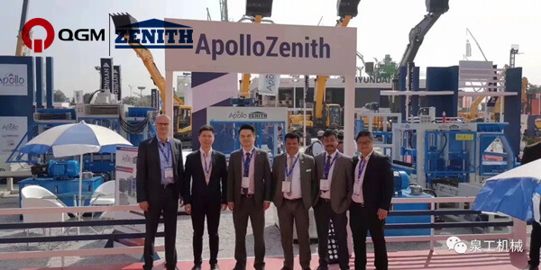 QGM Block Machinery na targach EXCON 2019 w Indiach