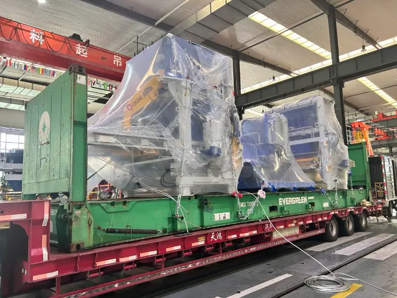 Linia produkcyjna firmy Quangong Machinery licząca 1500 sztuk cegieł na dużą skalę jest ponownie wysyłana za granicę