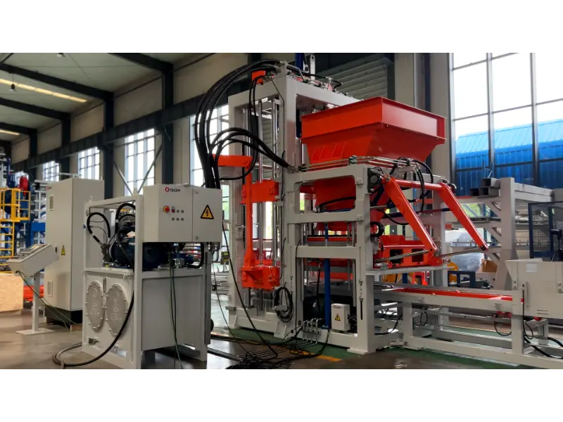 Quangong Machinery Co., Ltd. Linia produkcyjna do szybkiego wytwarzania bloków QT10 wyznacza nowy standard inteligentnej doskonałości produkcyjnej