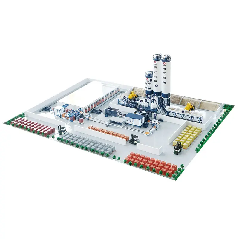 Zautomatyzowana linia do produkcji maszyn do cegieł