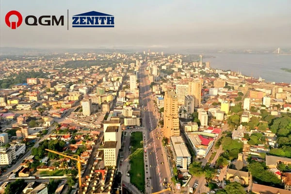 Maszyna do produkcji bloczków betonowych QGM QT6 w KINSHASA D.R. KONGO